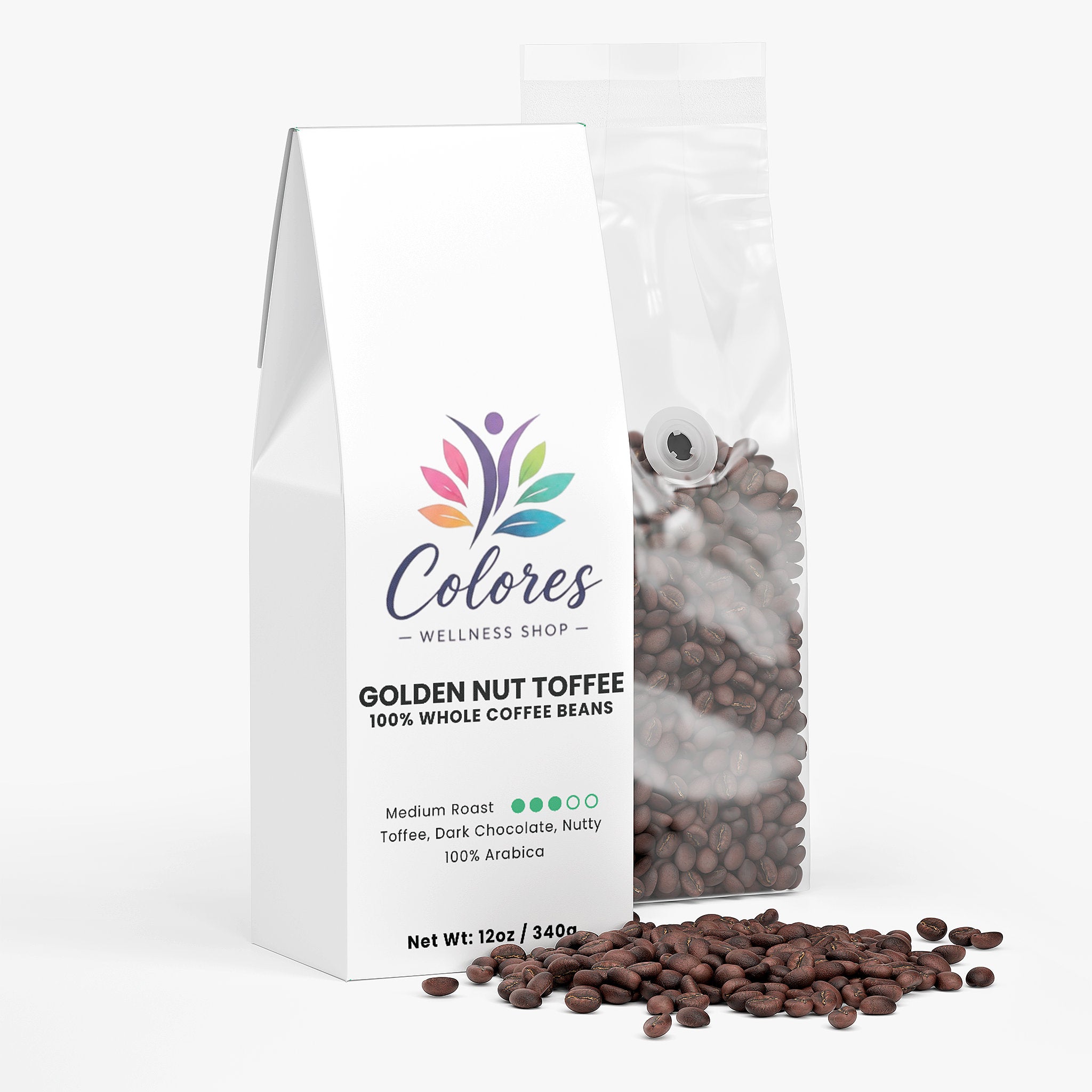 Golden Nut Toffee Coffee (Medium Roast)