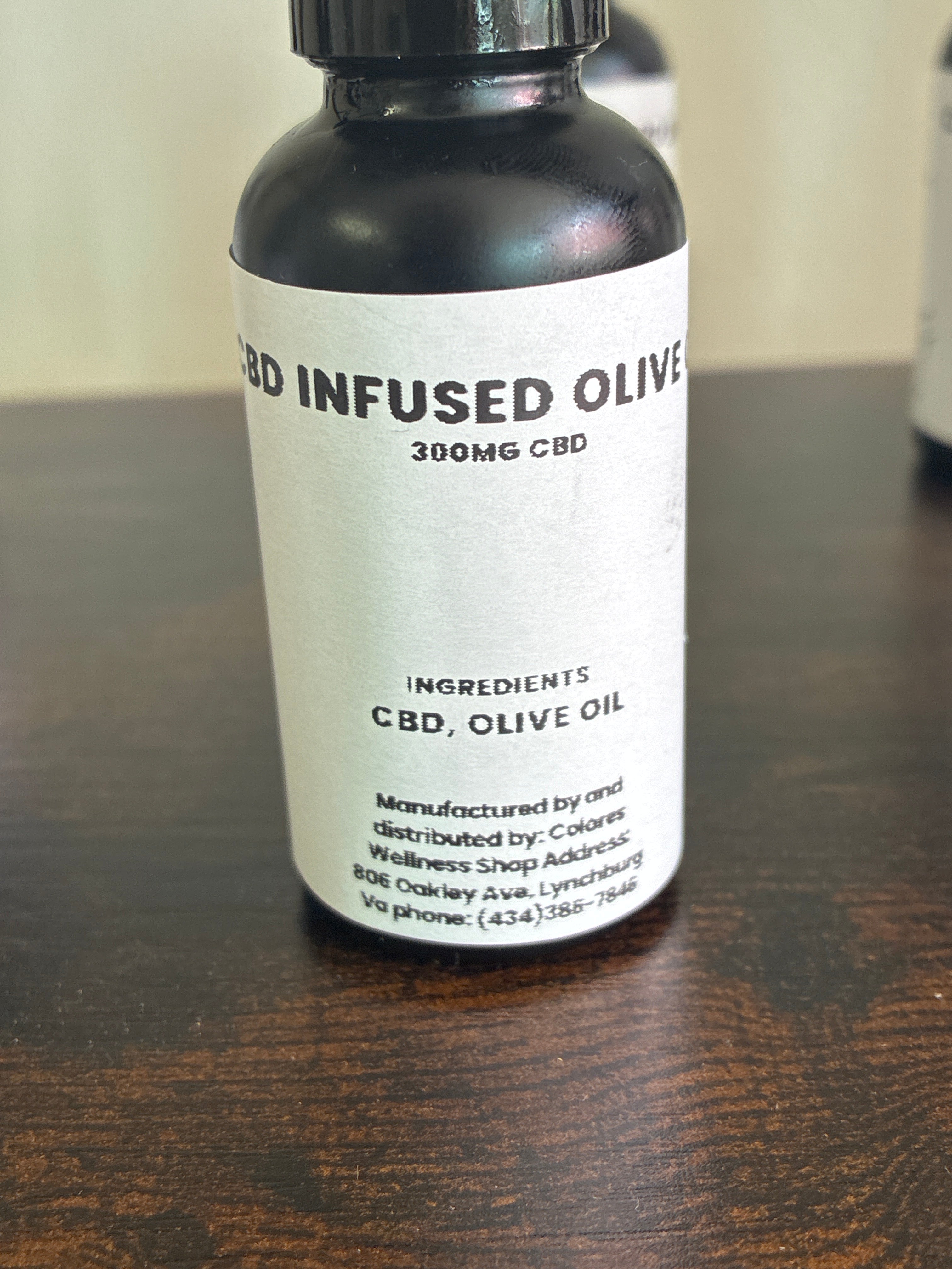 300 mg cbd infused olive oil