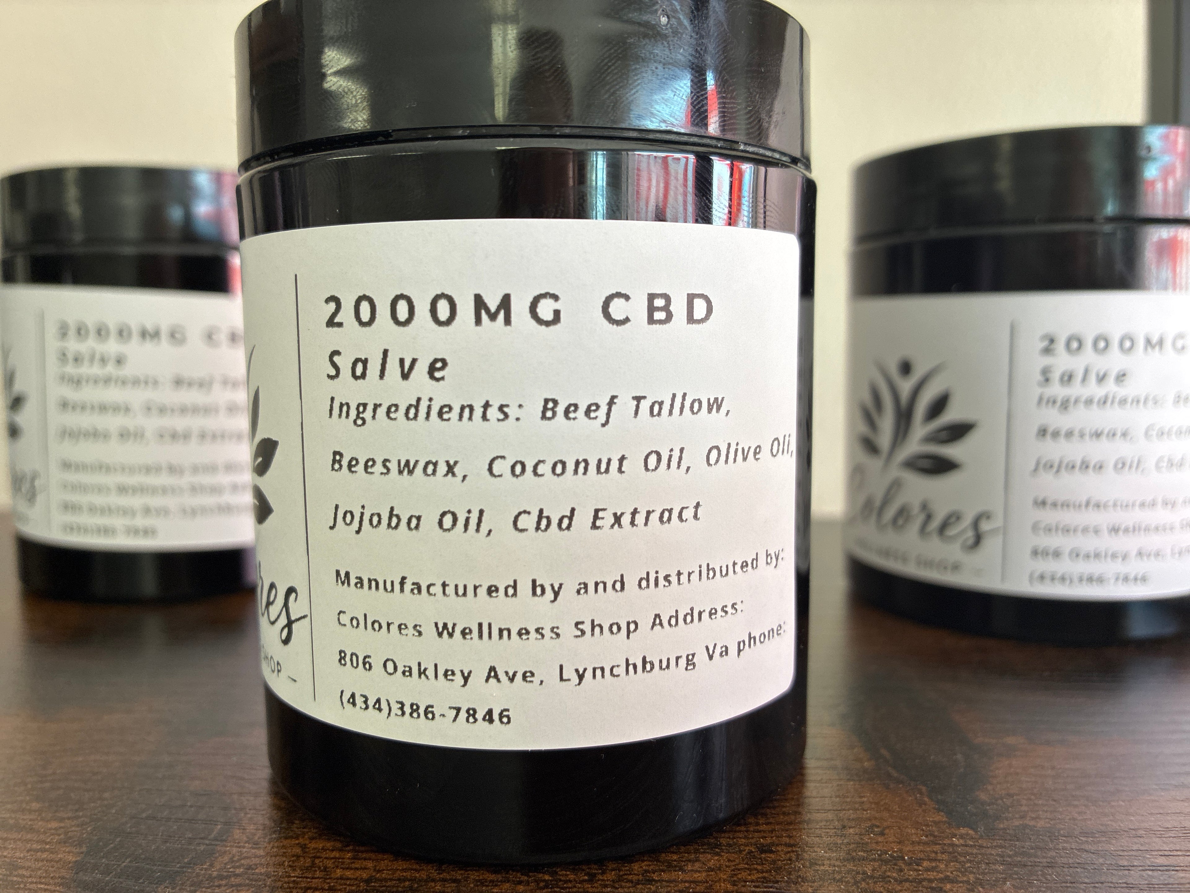 2000 mg cbd salve
