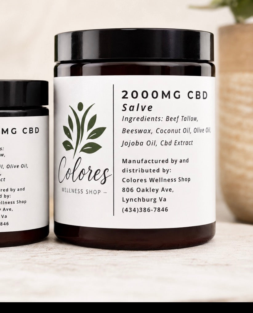 2000 mg cbd salve