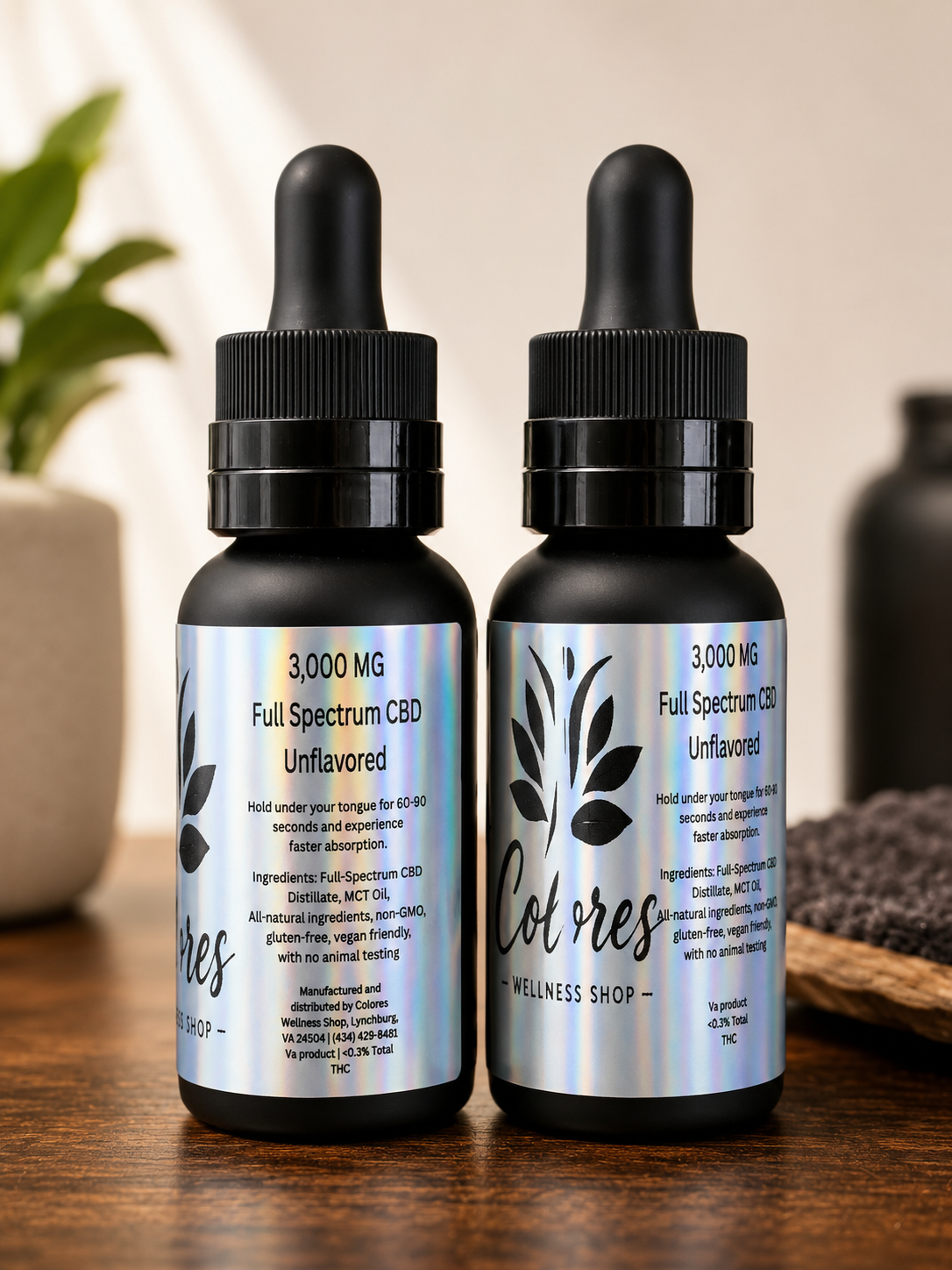 3,000 MG Full Spectrum CBD unflavored