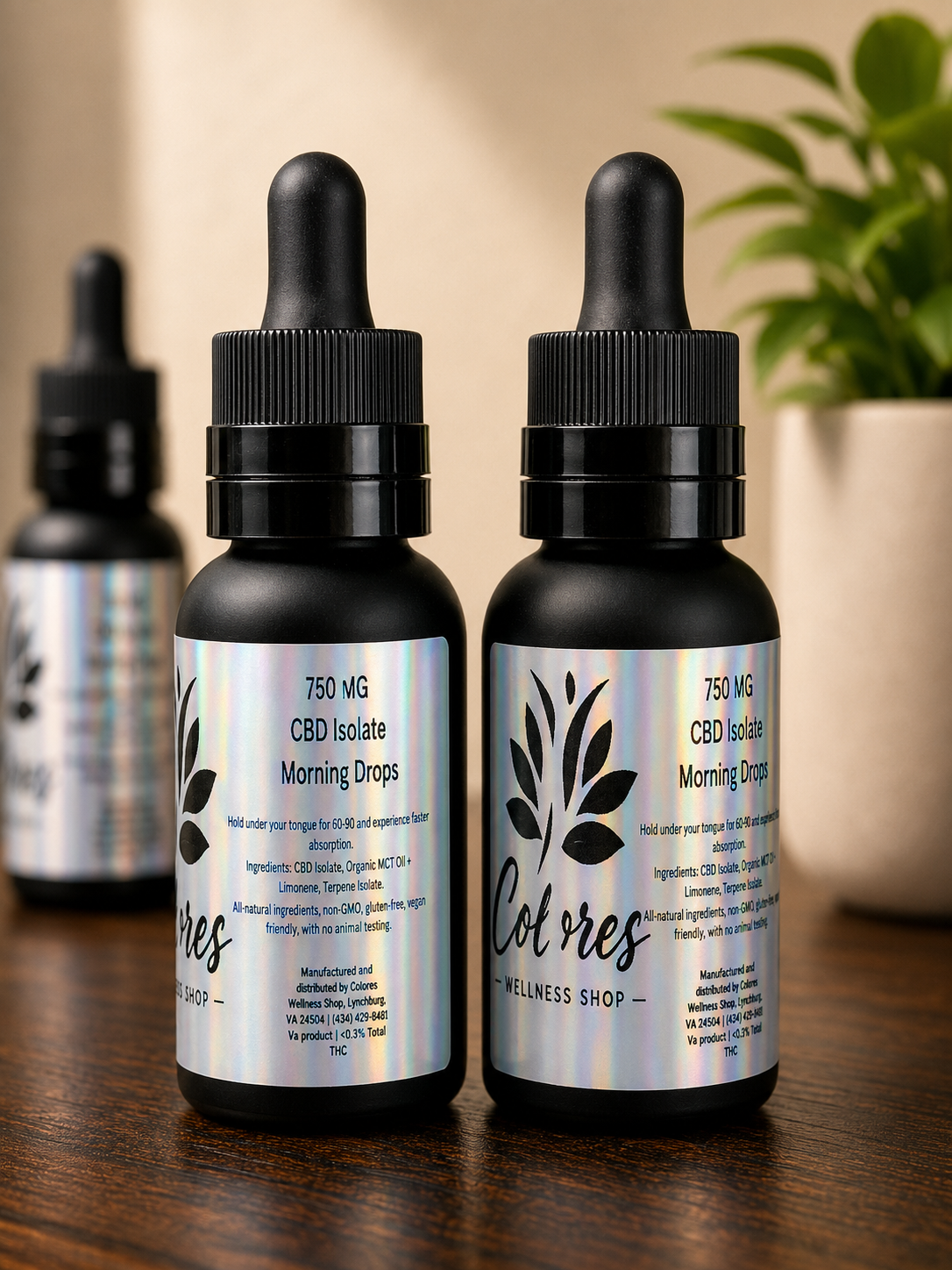 750 MG CBD Isolate Morning Drops